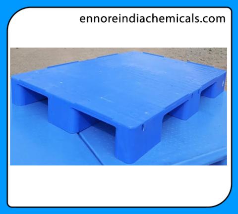 HDPE Injection Molded 4 Way Entry Non Reversible One piece Molded Plastic Pallets