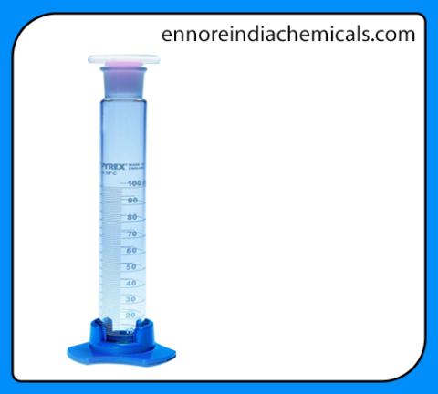 TEST TUBE 100 ml with Stropper & Base