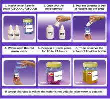 Coliform Test Kit PUT-n-SEE