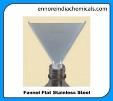 Funnel Flat  Stainless Steel